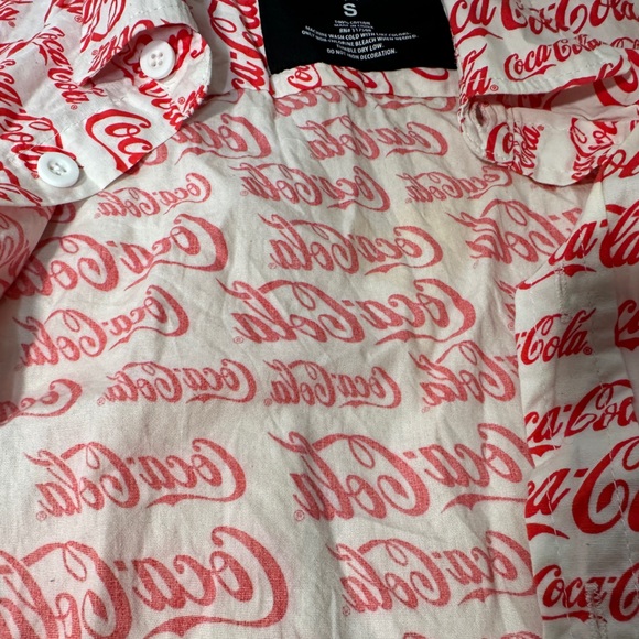 Coca Cola Button Down Shirt - Picture 6 of 8